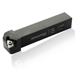 Sandhog CNC ตัดเครื่องมือผู้ถือ Indexable ด้ายภายนอกเครื่องมือ Threading INSERT SER2525